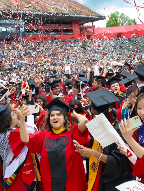 Rutgers commencement celebration
